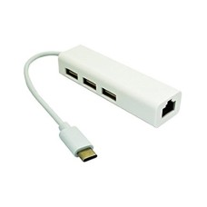 E-GREEN USB 3.1 tip C HUB (3 port USB 2.0 + 1port fast ethernet) E-GREEN USB 3.1 tip C HUB (3 port USB 2.0 + 1port fast ethernet)