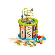 ECO TOYS Drvena edukativna kocka sa igračkama ECO TOYS Drvena edukativna kocka sa igračkama
