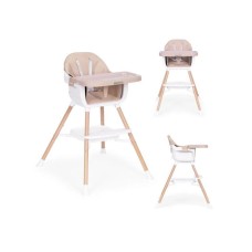 ECO TOYS Hranilica za bebe 2u1 Beige ECOTOYS