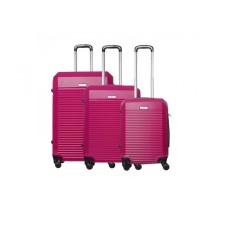 ENOVA ABS Set kofera 3 / 1 Roza boja ENOVA ABS Set kofera 3 / 1 Roza boja