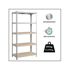 EPRO Metalna montažna polica Standard 180x100x40cm, metal-drvo, 875kg (5x175kg) EPRO Metalna montažna polica Standard 180x100x40cm, metal-drvo, 875kg (5x175kg)