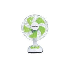 EUROLAMP Stoni punjivi ventilator sa solarnim panelom i LED lampom