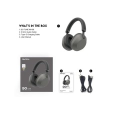 FANTECH Bluetooth slušalice GO Tune WH06 tamno sive FANTECH Bluetooth slušalice GO Tune WH06 tamno sive