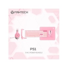 FANTECH Combo set Gaming P51 Power 5u1 Sakura