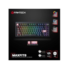 FANTECH Fantech MK921 Maxfit8 – Gejmerska mehanička tastatura sa Brown switchevima FANTECH Fantech MK921 Maxfit8 – Gejmerska mehanička tastatura sa Brown switchevima
