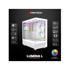 FANTECH Kućište Gaming CG86 Lumina L belo
