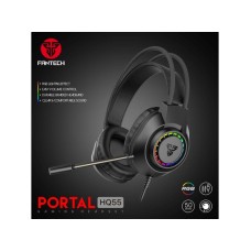 FANTECH Slušalice Gaming HQ55 Portal crne FANTECH Slušalice Gaming HQ55 Portal crne