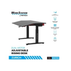 FANTECH Sto Gaming DW314 ZURICH podesivi Ergonomski Magnetic Desk crni FANTECH Sto Gaming DW314 ZURICH podesivi Ergonomski Magnetic Desk crni