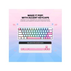 FANTECH Tastatura Mehanička Gaming MK611 Atom x63 AME plava (rosie switch)