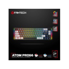 FANTECH Tastatura Mehanička Gaming MK919 Atom PRO66 crna (Red switch)