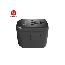 FANTECH Univerzalni Multi Adapter TAC1 Power Cube 20W, PD, QC 3.0, 20W, crni FANTECH Univerzalni Multi Adapter TAC1 Power Cube 20W, PD, QC 3.0, 20W, crni