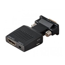 FAST ASIA Adapter-konvertor VGA (M) - HDMI (Ž) plug in
