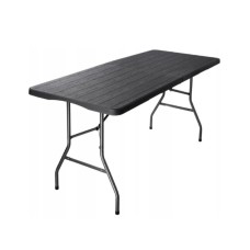 GARDEN LIFE Sklopivi sto XL drvo dekor 180 x74 cm (277396) GARDEN LIFE Sklopivi sto XL drvo dekor 180 x74 cm (277396)
