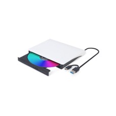 GEMBIRD DVD-USB-031 eksterni USB CD/DVD drive Citac-rezac USB + USB-C black-white GEMBIRD DVD-USB-031 eksterni USB CD/DVD drive Citac-rezac USB + USB-C black-white