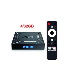 GEMBIRD GMB-X96 M200 4/32GB smart TV box S905X5M quad ARM G310V2, 2x4K 2.4&5G, 1000M, BT, Android 14