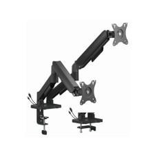 GEMBIRD MA-DA2U-01 Podesivi stoni nosač za 2 monitora sa USB portovima GEMBIRD MA-DA2U-01 Podesivi stoni nosač za 2 monitora sa USB portovima