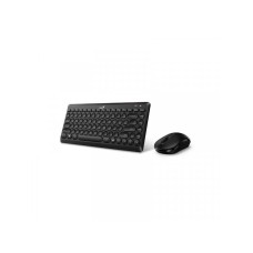 GENIUS Tastatura + Miš Set LuxMate Q8000, Wireless,US,BLK GENIUS Tastatura + Miš Set LuxMate Q8000, Wireless,US,BLK