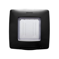 GEWISS GW16702TN Vodonepropusna ploča-2M IP55 - crna