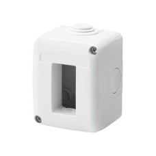 GEWISS GW27001 zaštićeno kućište za sistemske uređaje - 1 GANG - RAL 7035 GREI - IP40 GEWISS GW27001 zaštićeno kućište za sistemske uređaje - 1 GANG - RAL 7035 GREI - IP40