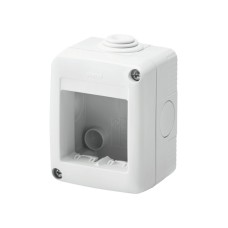 GEWISS GW27002 zaštićeno kućište za sistemske uređaje - 2 GANG - RAL 7035 GREI - IP40 GEWISS GW27002 zaštićeno kućište za sistemske uređaje - 2 GANG - RAL 7035 GREI - IP40