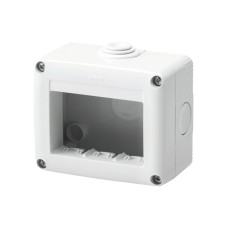 GEWISS GW27003 zaštićeno kućište za sistemske uređaje - 3 GANG - RAL 7035 GREI - IP40 GEWISS GW27003 zaštićeno kućište za sistemske uređaje - 3 GANG - RAL 7035 GREI - IP40