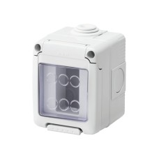GEWISS GW27041 vodonepropusno kućište za sistemske uređaje - 1 banda - siva ral 7035 - ip55 GEWISS GW27041 vodonepropusno kućište za sistemske uređaje - 1 banda - siva ral 7035 - ip55