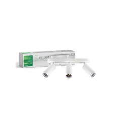 GREENTECH LED spot svetiljka 3x GU10 bela (LUXA-3)