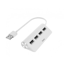 HAMA USB HUB 4 port 2.0 200120 White HAMA USB HUB 4 port 2.0 200120 White