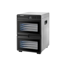 HEINNER Dehidrator DUALDRY PRO HFD-KDDB1200BKSS 1000-1200W/12 mesta/80c/timer HEINNER Dehidrator DUALDRY PRO HFD-KDDB1200BKSS 1000-1200W/12 mesta/80c/timer