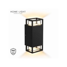 HOME LIGHT 2201/2 Zidna svetiljka Crna