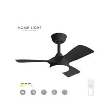 HOME LIGHT FD220 Bryce Plafonski ventilator crni