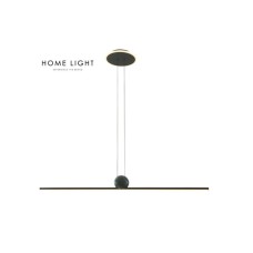 HOME LIGHT Solea 166 LED luster crni