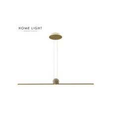 HOME LIGHT Solea 166 LED luster zlatni