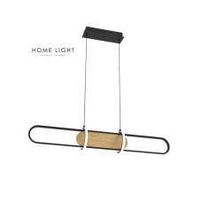 HOME LIGHT SOLEA 4 LUSTER 36W 3000/4000/6000K CRNA/DRVO HOME LIGHT SOLEA 4 LUSTER 36W 3000/4000/6000K CRNA/DRVO