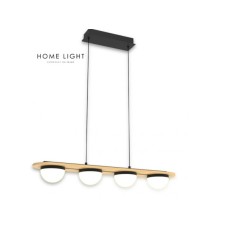 HOME LIGHT SOLEA 6 LUSTER 28W 3000/4000/6000K CRNA/DRVO HOME LIGHT SOLEA 6 LUSTER 28W 3000/4000/6000K CRNA/DRVO