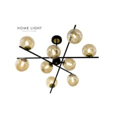 HOME LIGHT TALIA 42 LUSTER 9*G9 CRNA/BAKAR HOME LIGHT TALIA 42 LUSTER 9*G9 CRNA/BAKAR