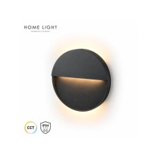 HOME LIGHT W13521 CCT LED Zidna svetiljka Crna