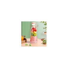 HOMEMATES Prenosivi blender na bateriju roze boje 380ml HOMEMATES Prenosivi blender na bateriju roze boje 380ml