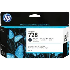 HP 728 300ml Matte Black DesignJet Ink Cartridge, F9J68A HP 728 300ml Matte Black DesignJet Ink Cartridge, F9J68A