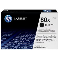 HP 80X High Yield Black Original LaserJet Toner Cartridge, CF280X HP 80X High Yield Black Original LaserJet Toner Cartridge, CF280X