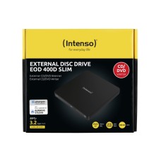 INTENSO CD DVD-RW EOD 400D eksterni crni INTENSO CD DVD-RW EOD 400D eksterni crni