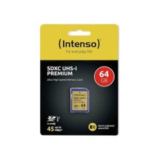 INTENSO SD Card 64GB UHS-I Premium 3421490 INTENSO SD Card 64GB UHS-I Premium 3421490