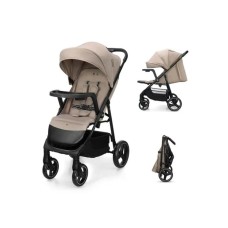 KINDERKRAFT Kolica za bebe sa tacnom trig 3 beige