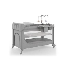 KINDERKRAFT Prenosivi krevetac 2u1 leody up grey sa dodacima KINDERKRAFT Prenosivi krevetac 2u1 leody up grey sa dodacima