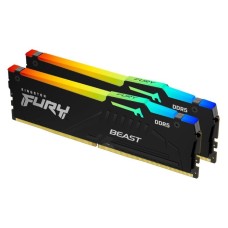 KINGSTON DIMM DDR5 64GB 2x32GB kit 6.000MT/s FURY Beast RGB EXPO KF560C36BBE2AK2-64