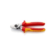KNIPEX Makaze za kablove 1000V VDE sa oprugom za otvaranje 165mm – 95 26 165 KNIPEX Makaze za kablove 1000V VDE sa oprugom za otvaranje 165mm – 95 26 165