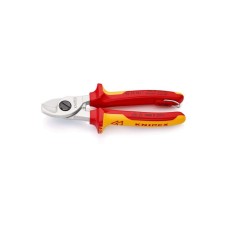 KNIPEX Makaze za kablove izolovane VDE hromirane 165mm mogućnost kačenja – 95 12 165 T KNIPEX Makaze za kablove izolovane VDE hromirane 165mm mogućnost kačenja – 95 12 165 T