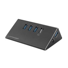 LC POWER HUB LC-HUB-ALU-2B-4 USB3.0 Aluminium LC POWER HUB LC-HUB-ALU-2B-4 USB3.0 Aluminium