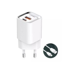 LDNIO A2317C 30W Kućni punjač sa USB-A na lightning kablom LDNIO A2317C 30W Kućni punjač sa USB-A na lightning kablom