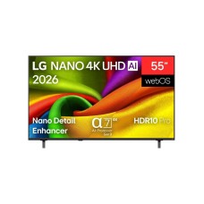LG 55NU8E0B3LA NANO 4K UHD AI NU8E Smart TV 2026 LG 55NU8E0B3LA NANO 4K UHD AI NU8E Smart TV 2026